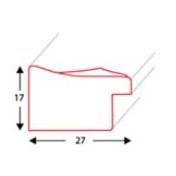Ramka drewniana na zdjęcia DRZ L 2 15x21 cm