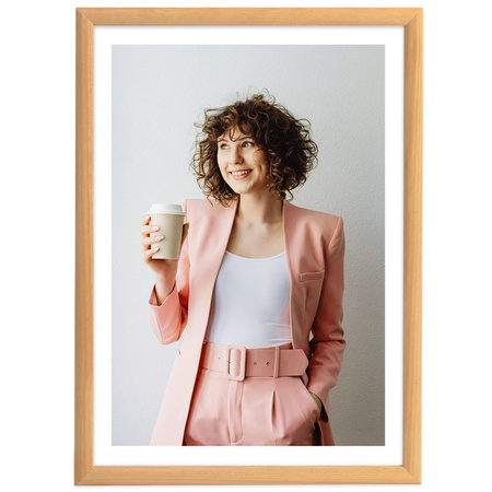 Naturalna ramka drewniana na zdjęcia EKO 0N 24x30 cm