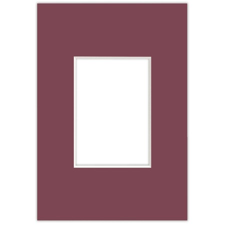 Passe partout 9x13 (5x7) CZERWONY WINE