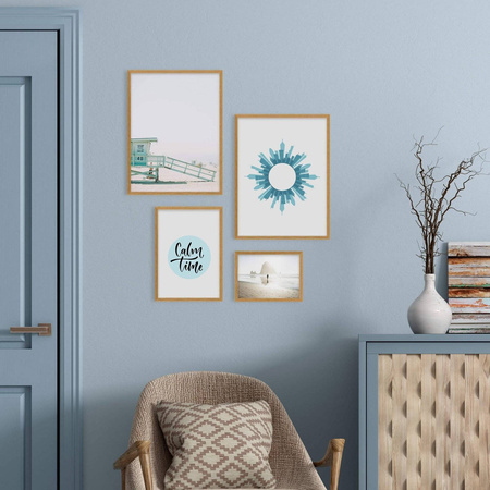 Zestaw dębowych ramek galeria Pinia 00 GF0008