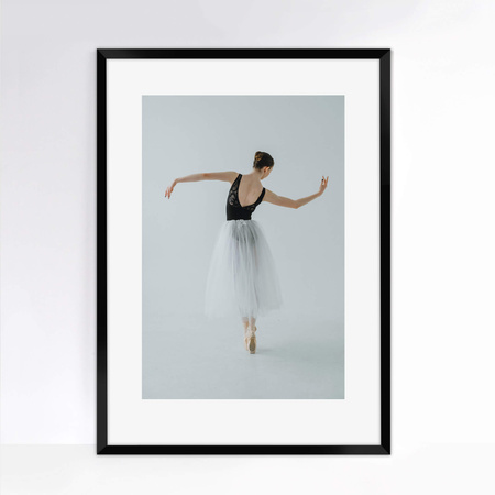 Czarna ramka na zdjęcia HEN 2 50x70 cm