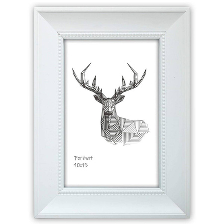 Ramka drewniana na zdjęcia DRZ N 1 10x15 cm