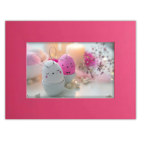 Ramka drewniana na zdjęcia DRL E 7 13x18 cm