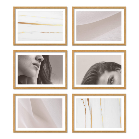 Zestaw ramek PINIA 00 GF0020 - galeria ramek na 6 zdjęć