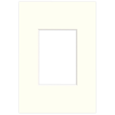 Pakiet 5 szt. Passe Partout 9x13 (5x7) BIAŁY IVORY