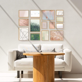 Zestaw ramek kolor dębowy Galeria Pinia 00 GF0001