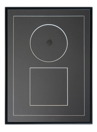 Czarna ramka na płytę CD - 30x40 cm