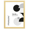 Złota ramka aluminiowa QAL 13x18 cm