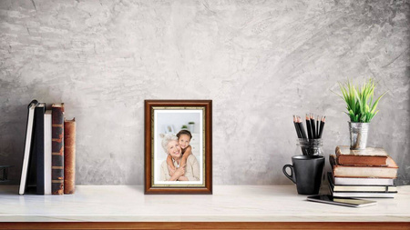 Ramka drewniana na zdjęcia DRI P 4 9x13 cm