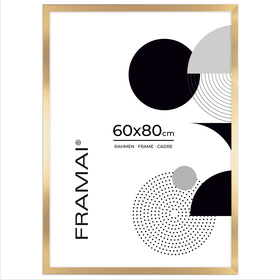 Złota ramka na zdjęcia HEN Z 60x80 cm