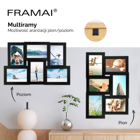 Multirama MULTI HEN 2 ramka na zdjęcia na sześć zdjęć