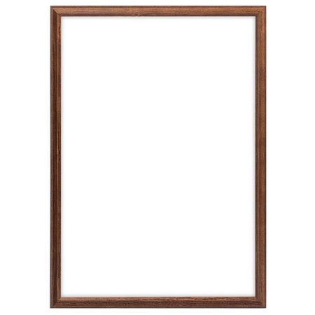 Brązowa ramka drewniana DRWA 4 25x38 cm
