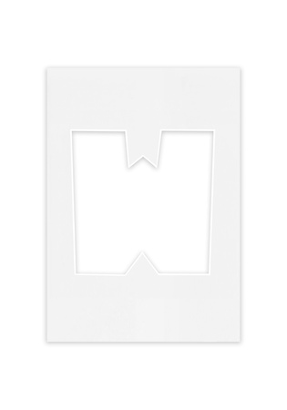 Passe Partout okienko w kształcie LITERKI "W"