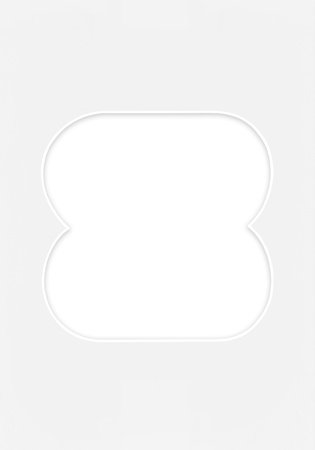 Passe Partout okienko w kształcie CYFERKI "8"