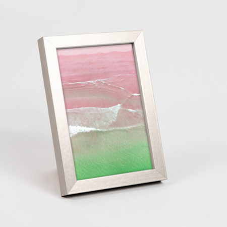 Srebrna ramka na zdjęcia KEA S 10x15 cm