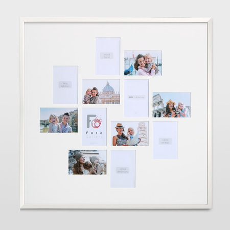 Foto galeria White 70x70 cm na 12 zdjęć