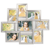 Multirama MULTI HEN S ramka na zdjęcia na 9 zdjęć - srebrna