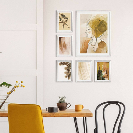 Zestaw srebrnych ramek galeria HIT 1 S GF0002