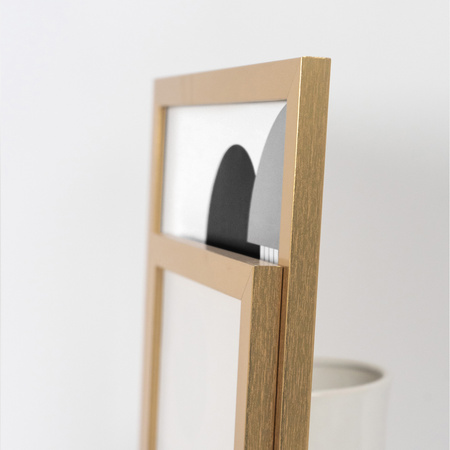 Pakiet 5 szt. złotych ramek na zdjęcia HEN Z 21x29,7 cm A4