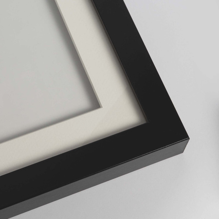 Czarna ramka przestrzenna EXPO 3D MAX 40x50 cm (30x40 cm)