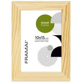 Ramka z drewna surowego na zdjęcia RAW 10x15 cm