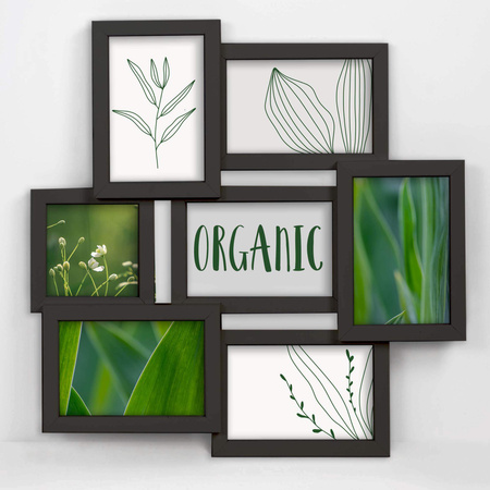 Multirama MULTI BLACK 72 ramka na zdjęcia