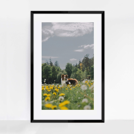 Czarna ramka na zdjęcia 61x91,5 cm HEN 2