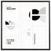 Foto Galeria 50x50 cm czarna Ramka na 9 zdjęć 10x15 cm 15x21 cm 10x10 cm z Passe Partout