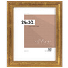 Ramka drewniana złota na zdjęcia DRZG M Z 24x30 cm