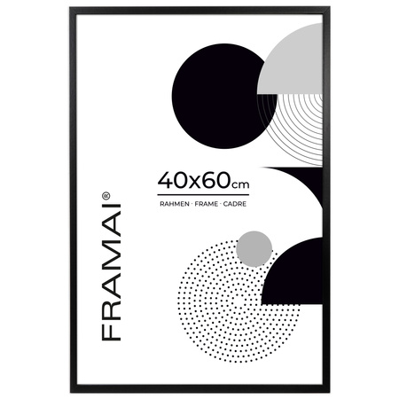 Czarna ramka na zdjęcia FDM M2 40x60 cm