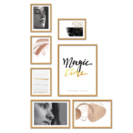 Zestaw ramek PINIA 00 GF0022 - galeria ramek na 7 zdjęć