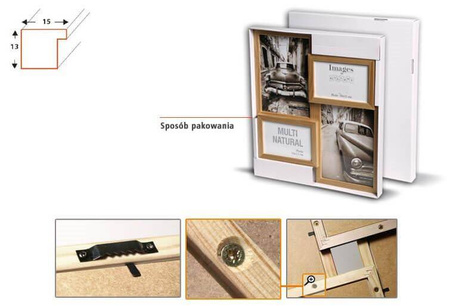 Multirama MULTI NATURAL 44 ramka na zdjęcia
