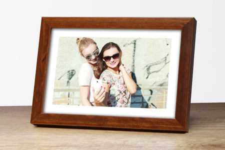 Ramka drewniana na zdjęcia AGA A 4N 15x21 cm