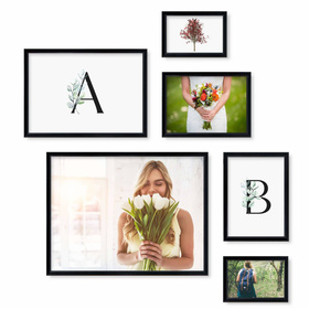 Zestaw czarnych ramek galeria 2 GF0010