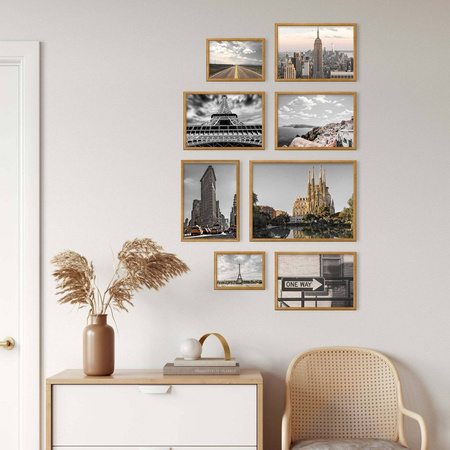 Zestaw ramek w kolorze brązowym galeria 3 GF0009