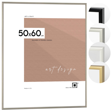 Srebrna ramka aluminiowa na zdjęcia Royall 50x60 cm