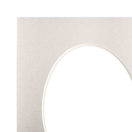 Passe partout 10x15 (6x9) OWAL SREBRNE SILVER