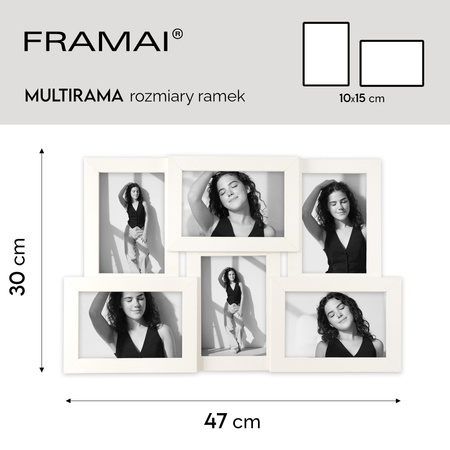 Multirama MULTI HEN 1 ramka na zdjęcia na sześć zdjęć