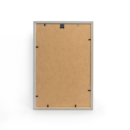 Srebrna ramka drewniana na zdjęcia EKO S2 25x38 cm