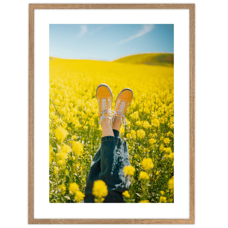 Ramka na zdjęcia bielony dąb HEN 0 60x80 cm