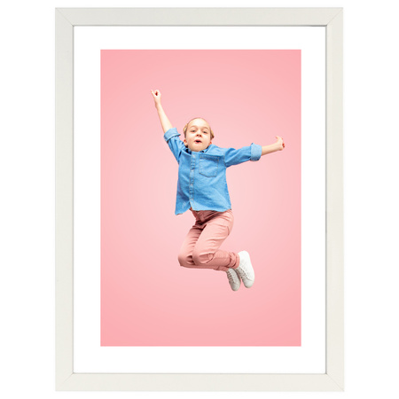 Biała ramka na zdjęcia HEN 1 30x40 cm