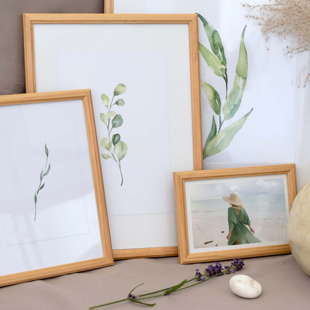 Naturalna ramka drewniana DRWA 0 24x30 cm