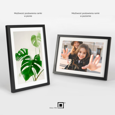 Czarna ramka na zdjęcie FDM M2 20x30 cm