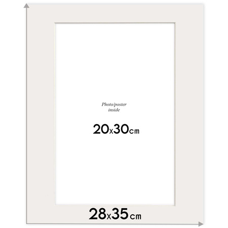 Passe partout 28x35 (20x30) ZIELONY FOREST