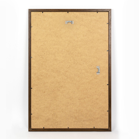Brązowa ramka na zdjęcia HEN PASS 4 40x60 cm z passe partout (30x40 cm)