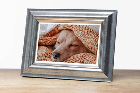 Ramka drewniana na zdjęcia DRL N S 15x21 cm