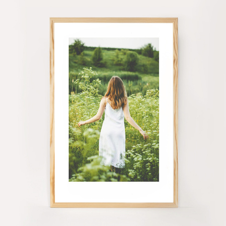 Pakiet 2 szt. ramek z drewna surowego RAW 40x60 cm