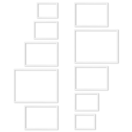 Zestaw ramek PINIA 1 GF0039 - galeria ramek na 10 zdjęć