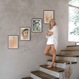 Zestaw ramek PINIA 3 GF0034 R - galeria ramek na 4 zdjęcia