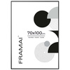 Czarna ramka aluminiowa QAL 70x100 cm